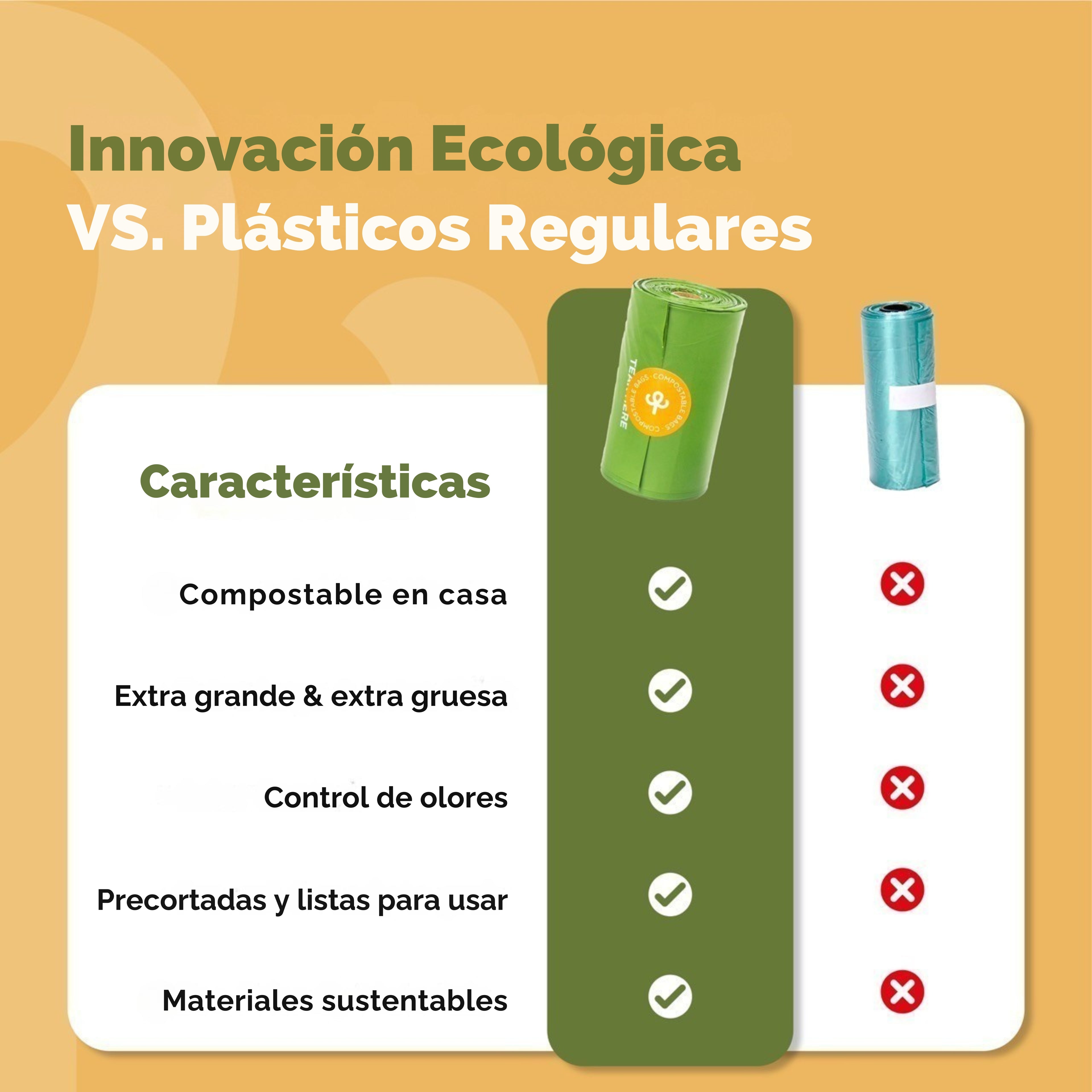 240 bolsas compostables